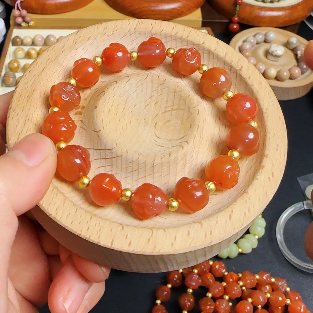 玛瑙/玉髓手链未镶嵌