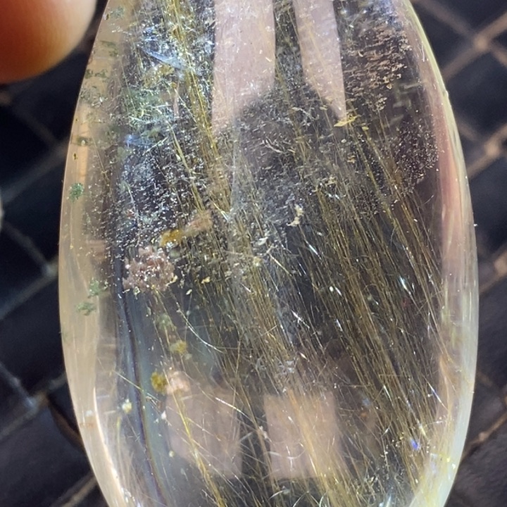 水晶颈饰未镶嵌水晶挂坠