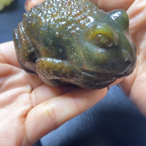 白玉菩提吊坠摆件