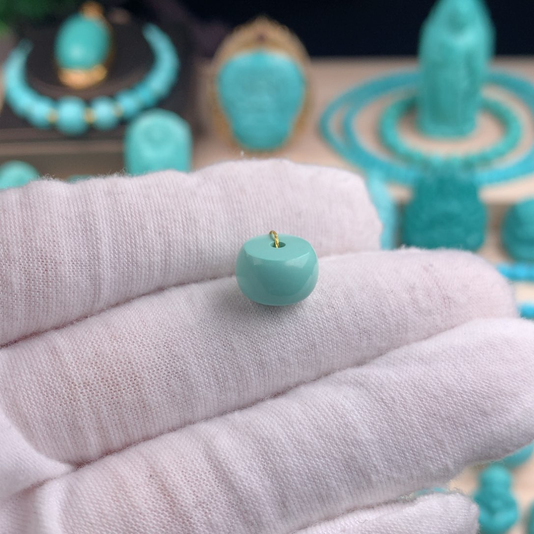 【闪购商品】绿松石珠宝半成品未镶嵌