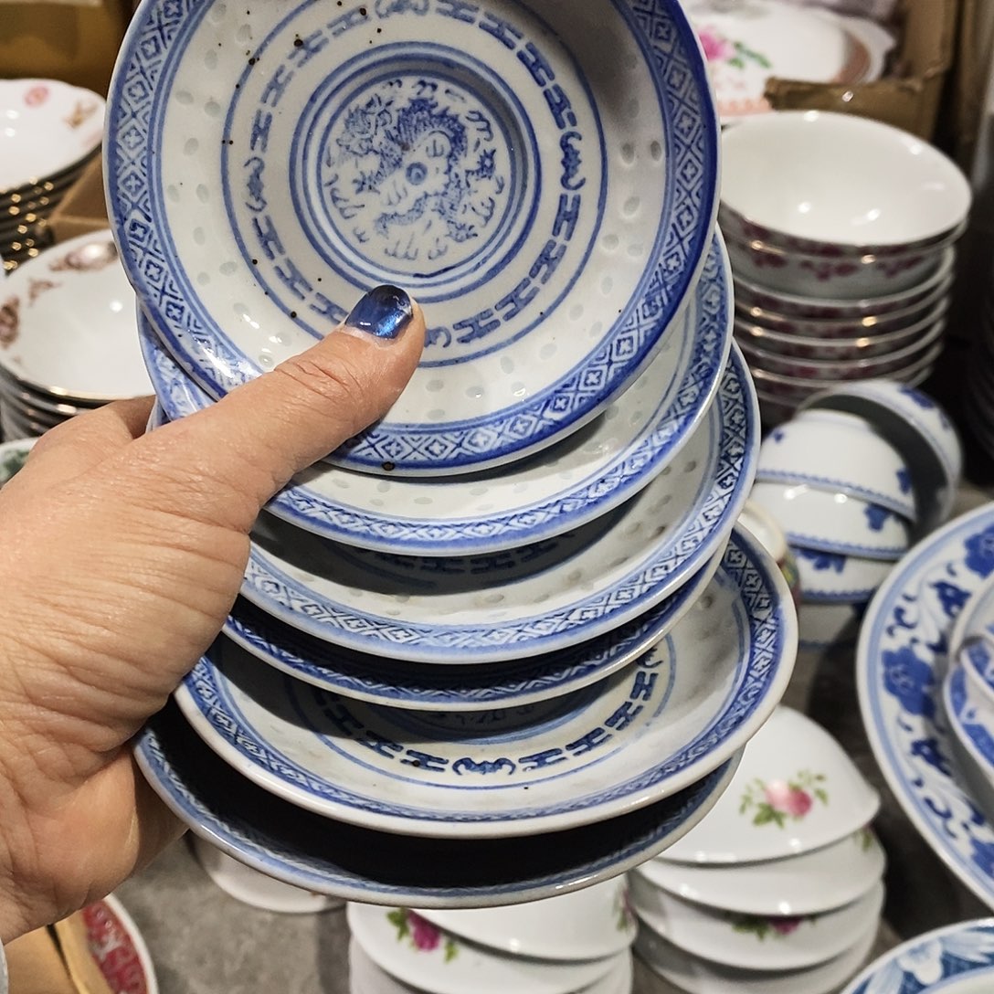 清***源摆件陶景德镇陶瓷现代6个