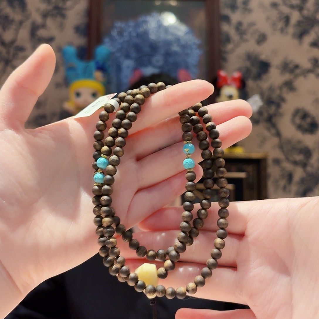 未镶嵌吊坠沉香颈饰