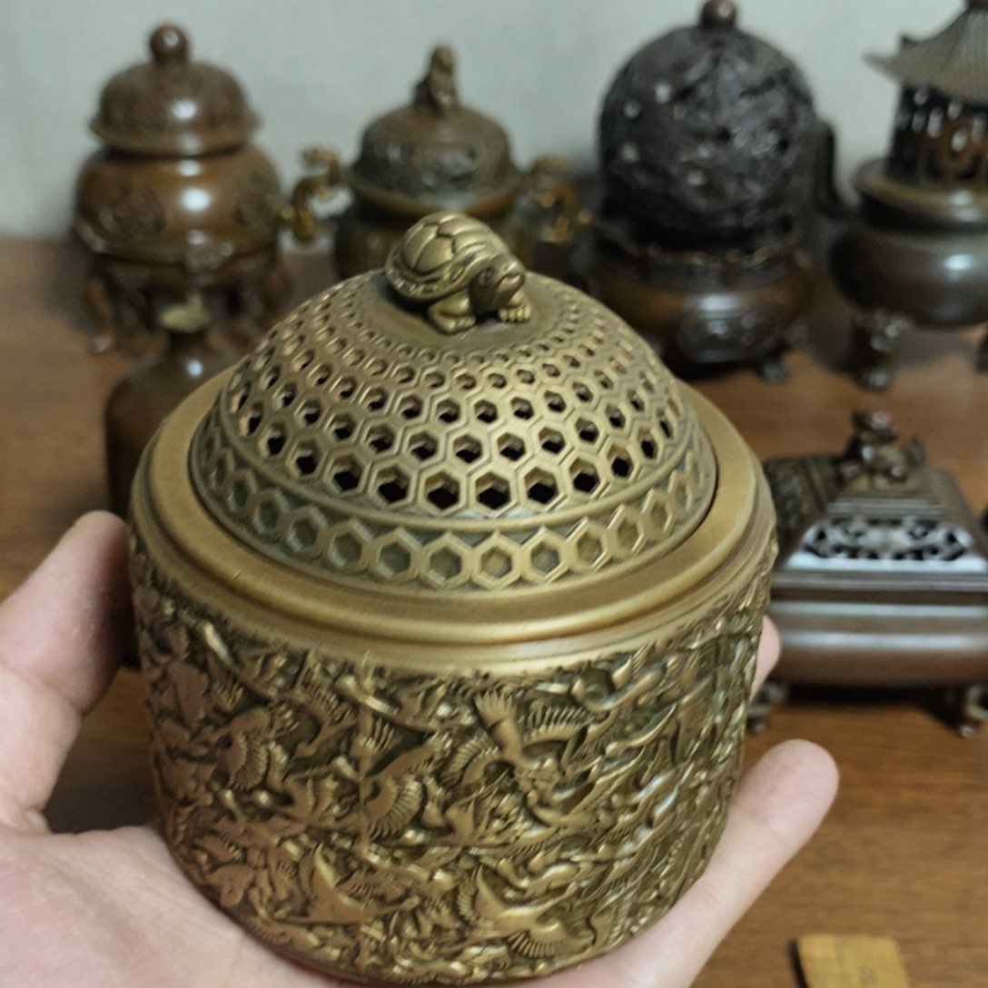 铜盛世铜炉铜器香炉工艺品