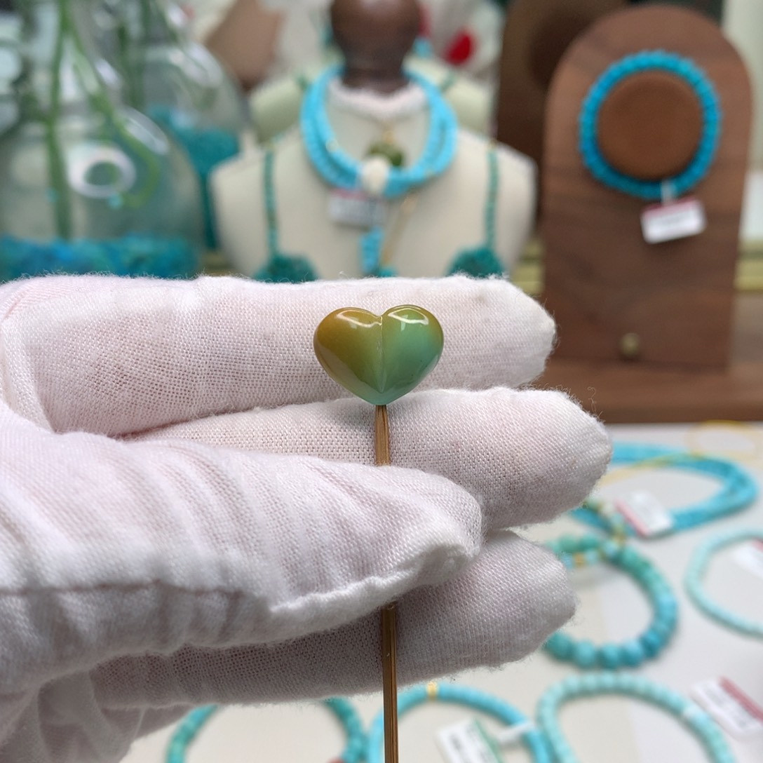 绿松石未镶嵌配饰