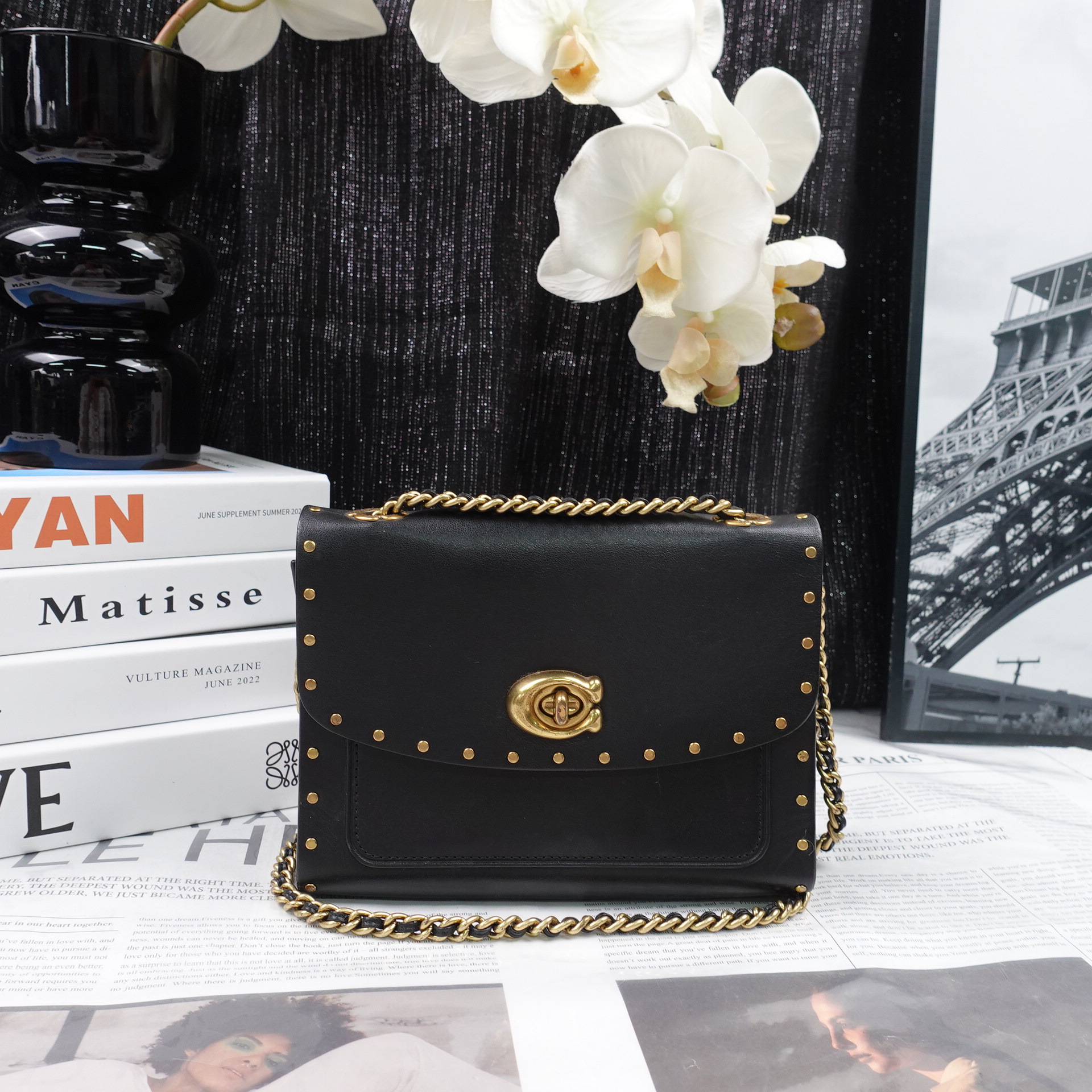 95新 COACH/蔻驰 单肩包/T10199532