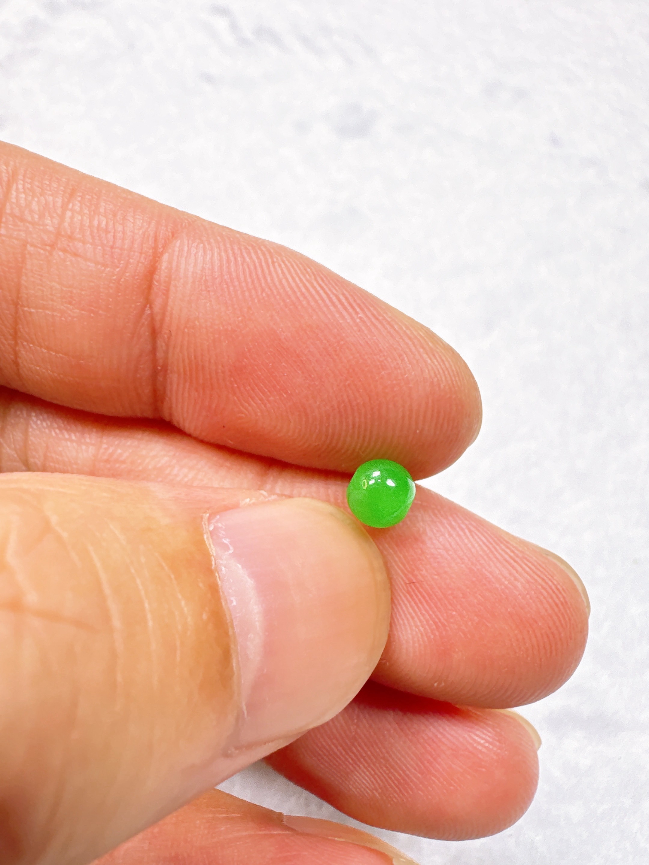 缅甸翡翠卡4+ 绿散珠批发单颗价格/多样性发其一加单