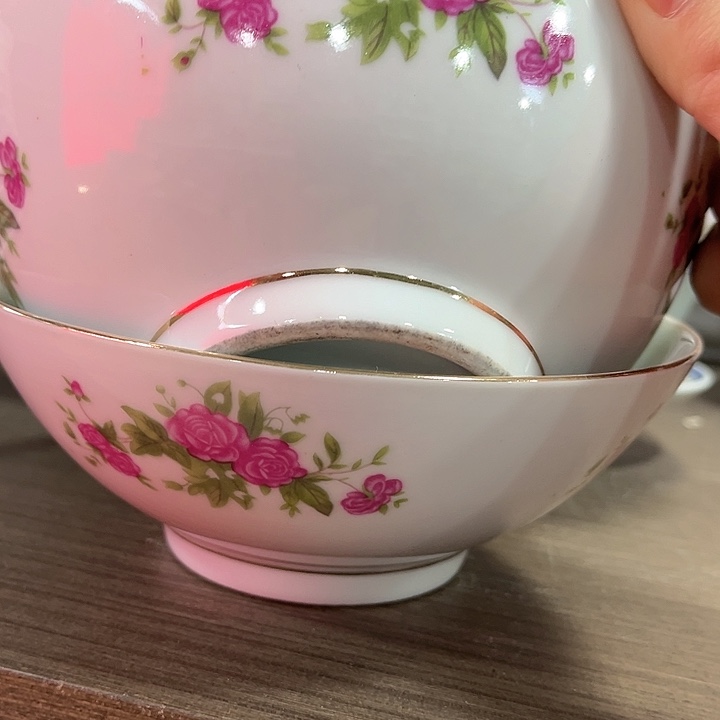 瓷片直径15.5厘米，发，2，