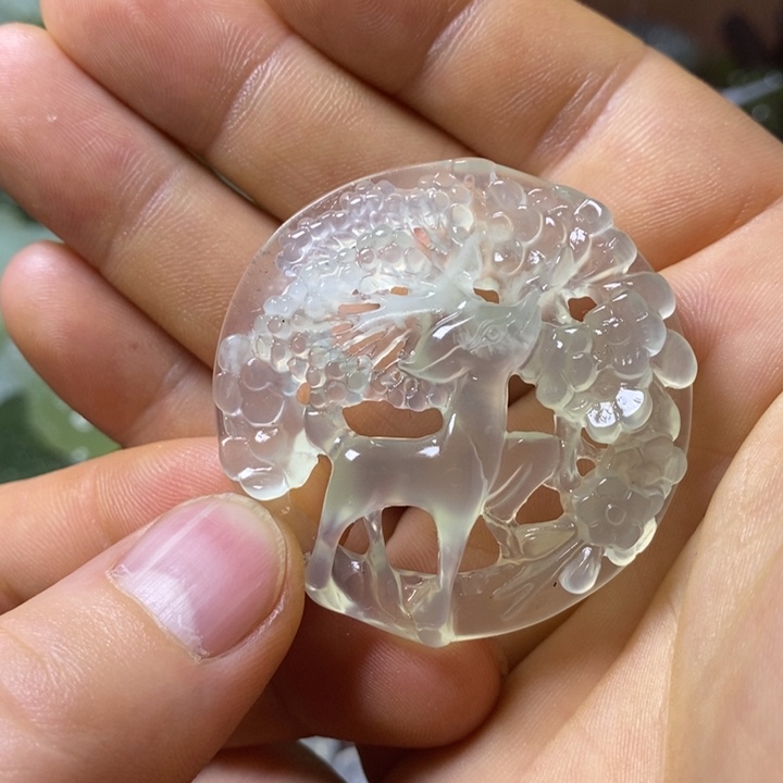 岫玉岫玉颈饰未镶嵌