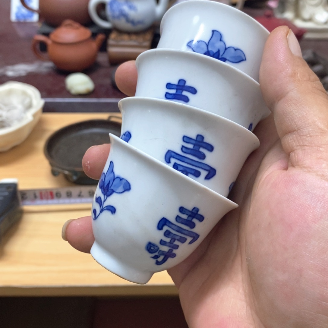 蜜胺手绘陶瓷杯子