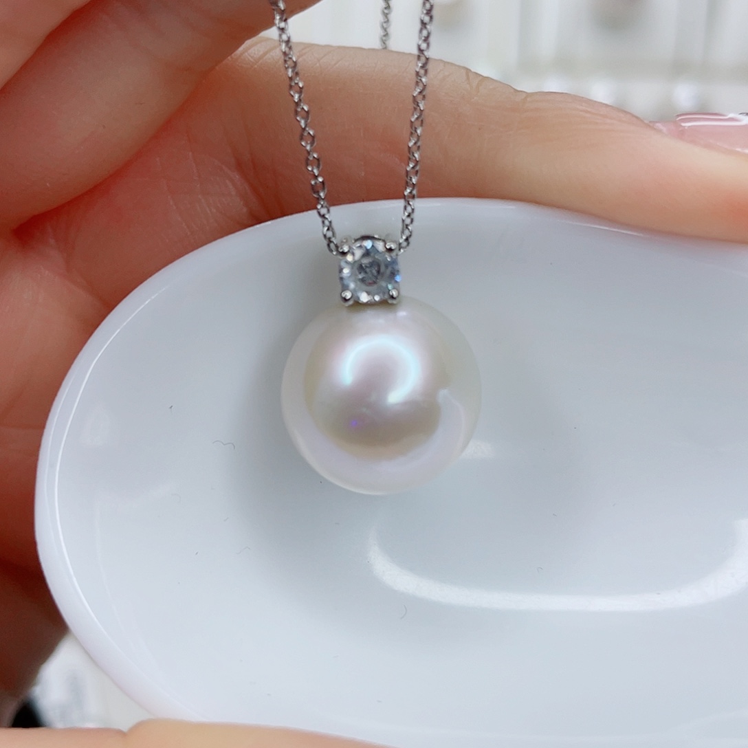 淡水珍珠吊坠(赠链)未镶嵌