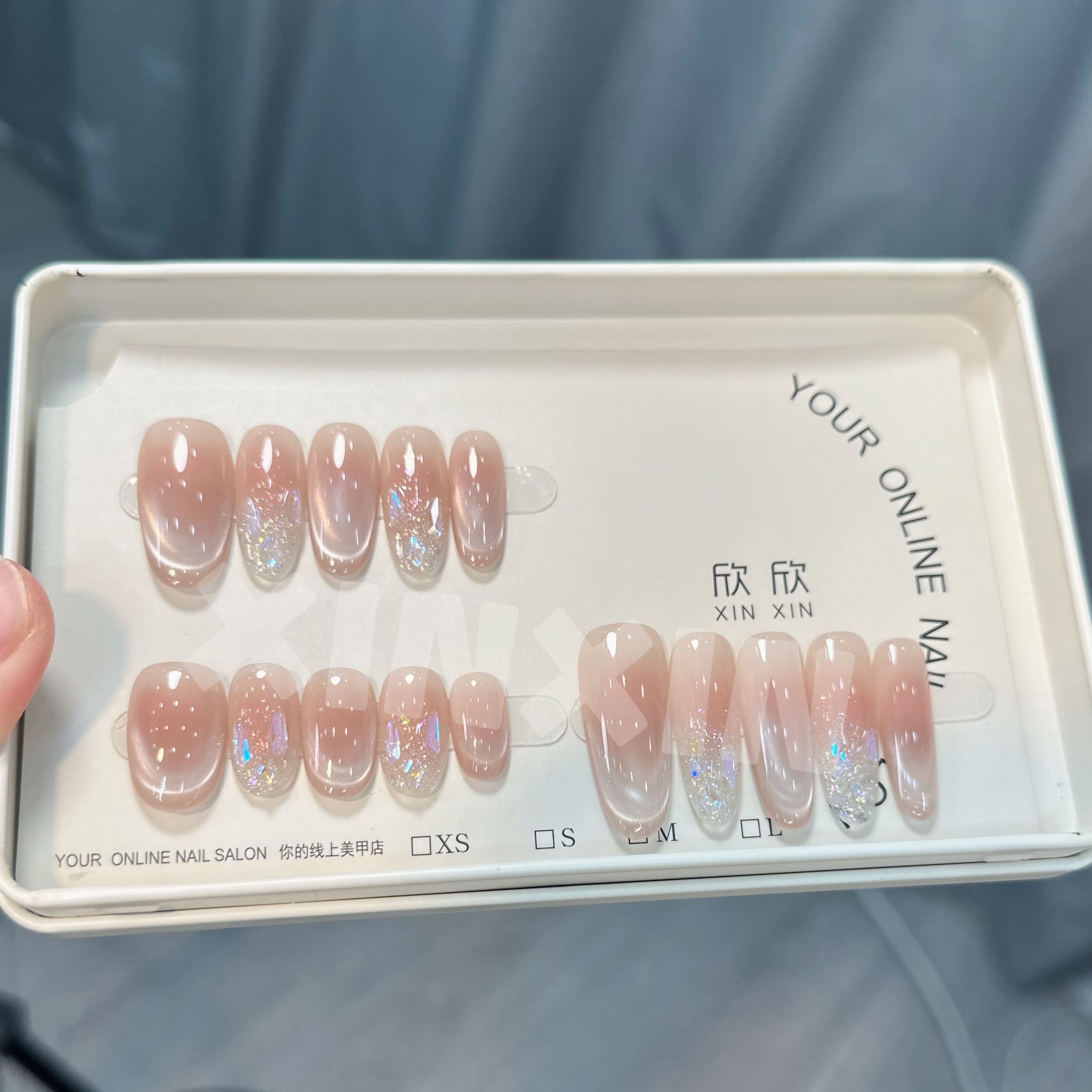 魔法精灵- painted clear bow 纯手工穿戴甲 10片装