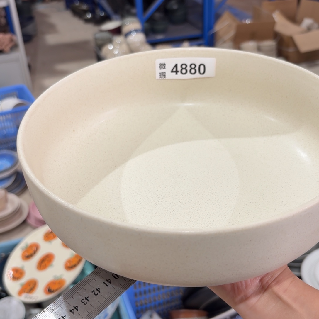 陶瓷4880 微瑕陶瓷餐具1个