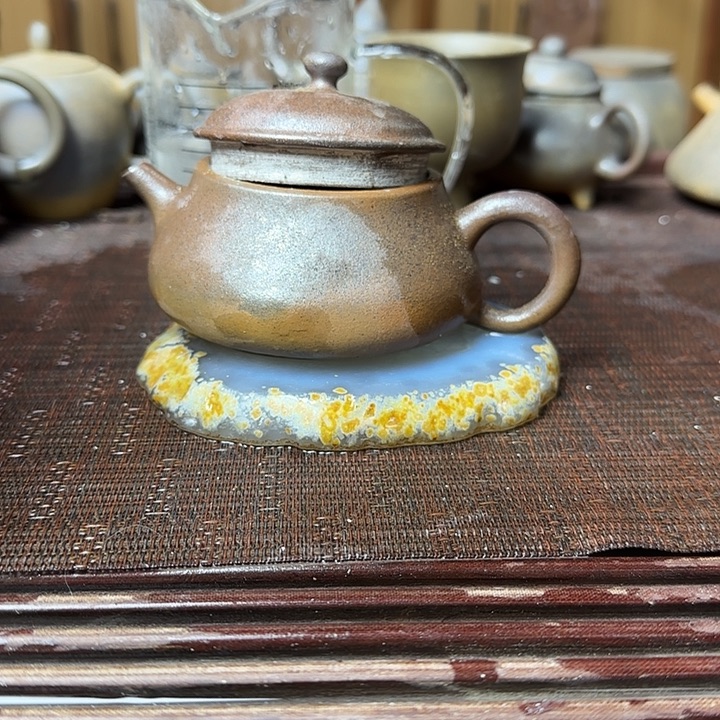 紫砂茶壶坭兴陶龙窑柴烧大寺