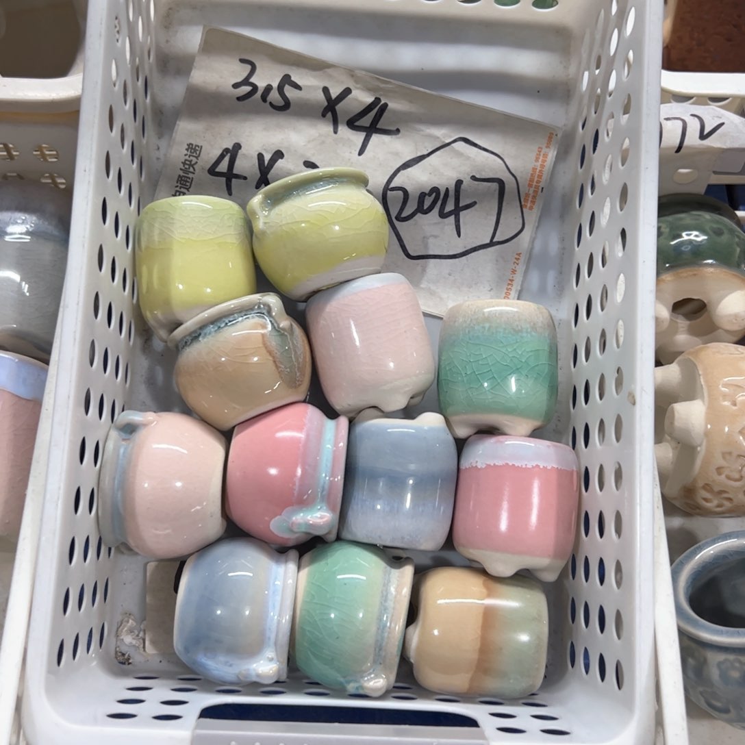 陶瓷多肉小花盆@@2047