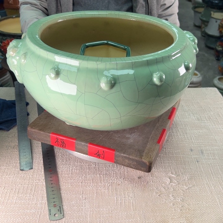 泳坤堂石湾盆陶瓷