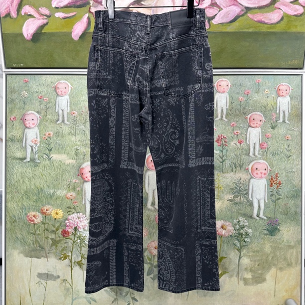 99新 maje 【BW】Acne Studios 丹宁系列 微喇直筒裤 27码/5200