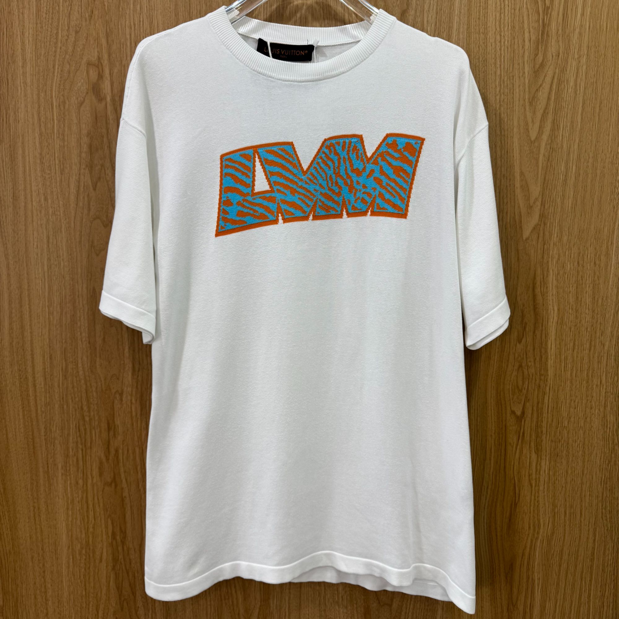 未使用 LouisVuitton/路易威登 白色标语短袖L码2572408