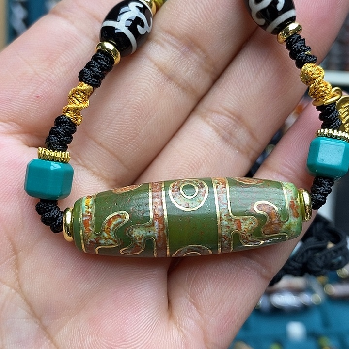 玛瑙/玉髓颈饰合金