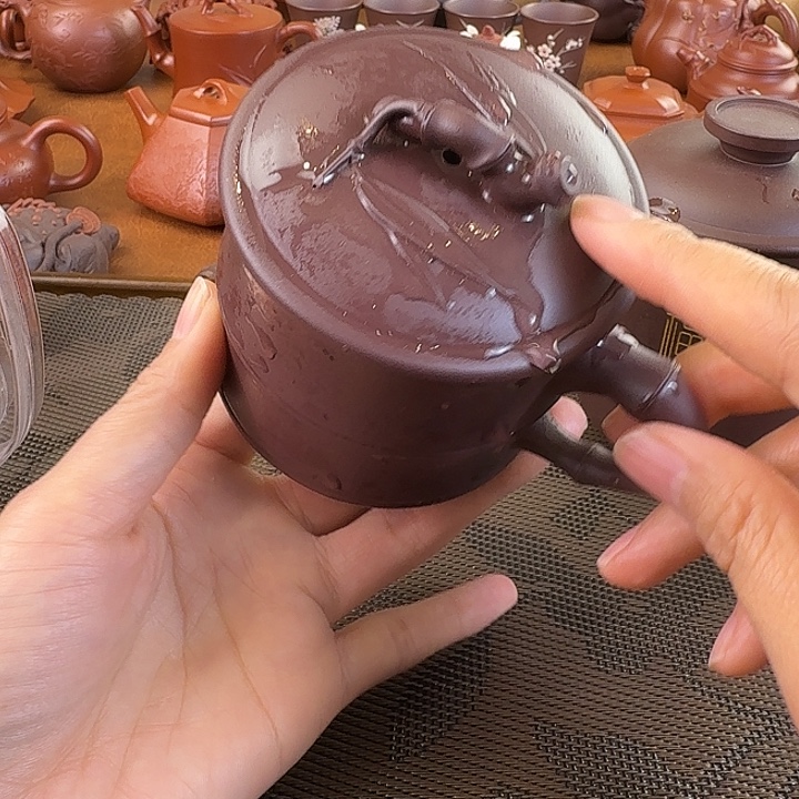 茶壶紫砂紫砂盖杯