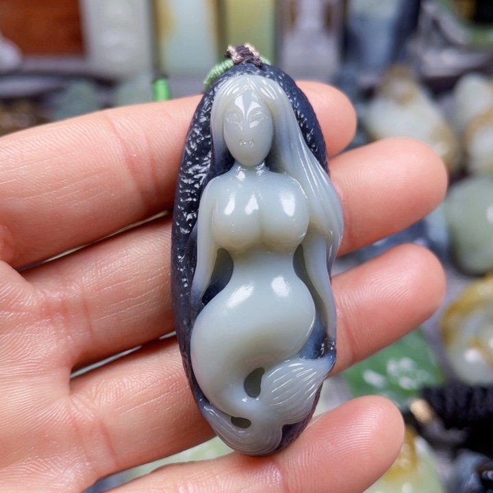 和田玉挂件未镶嵌