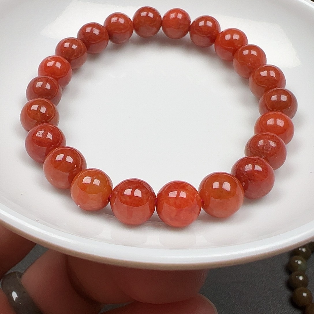 翡翠手链未镶嵌恰**蹄货主老华