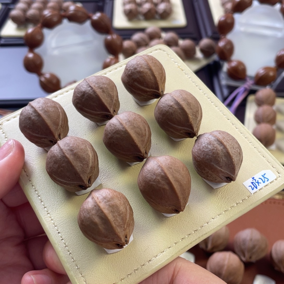 陌***然橄榄核手串/手链20.525梅林铁核定制散籽