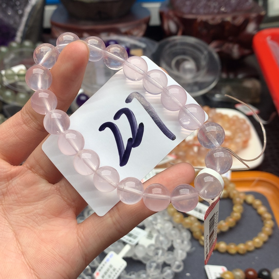 水晶手链未镶嵌天然