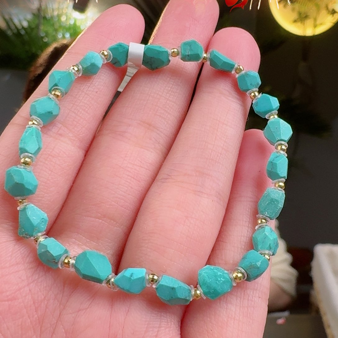 绿松石珠宝奇石未镶嵌