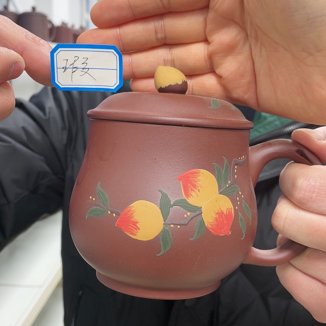 紫砂茶杯1111111111111111桃子