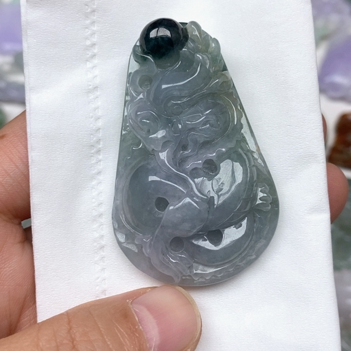 翡翠未镶嵌颈饰天然缅甸翡翠