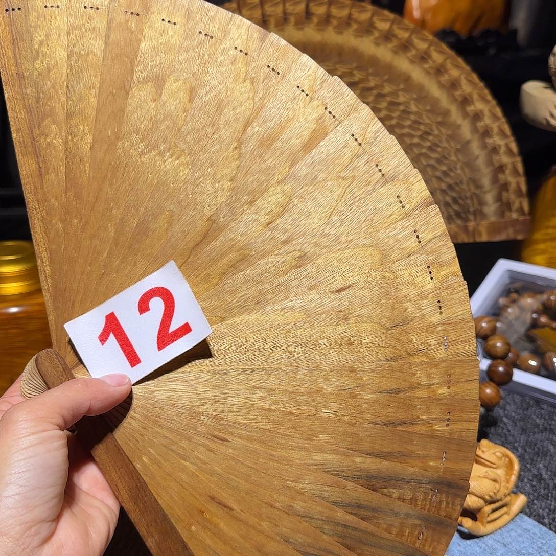 金丝楠金丝楠木扇子