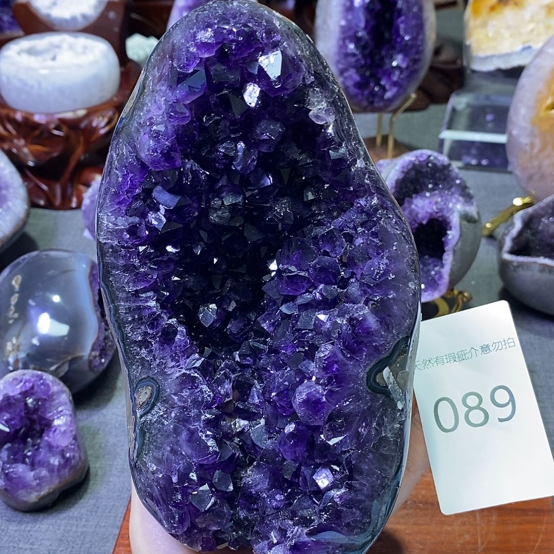 未镶嵌珠宝半成品紫晶