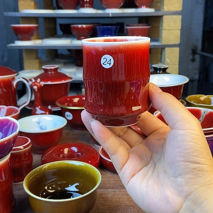 景德镇名陶坊原矿郎红