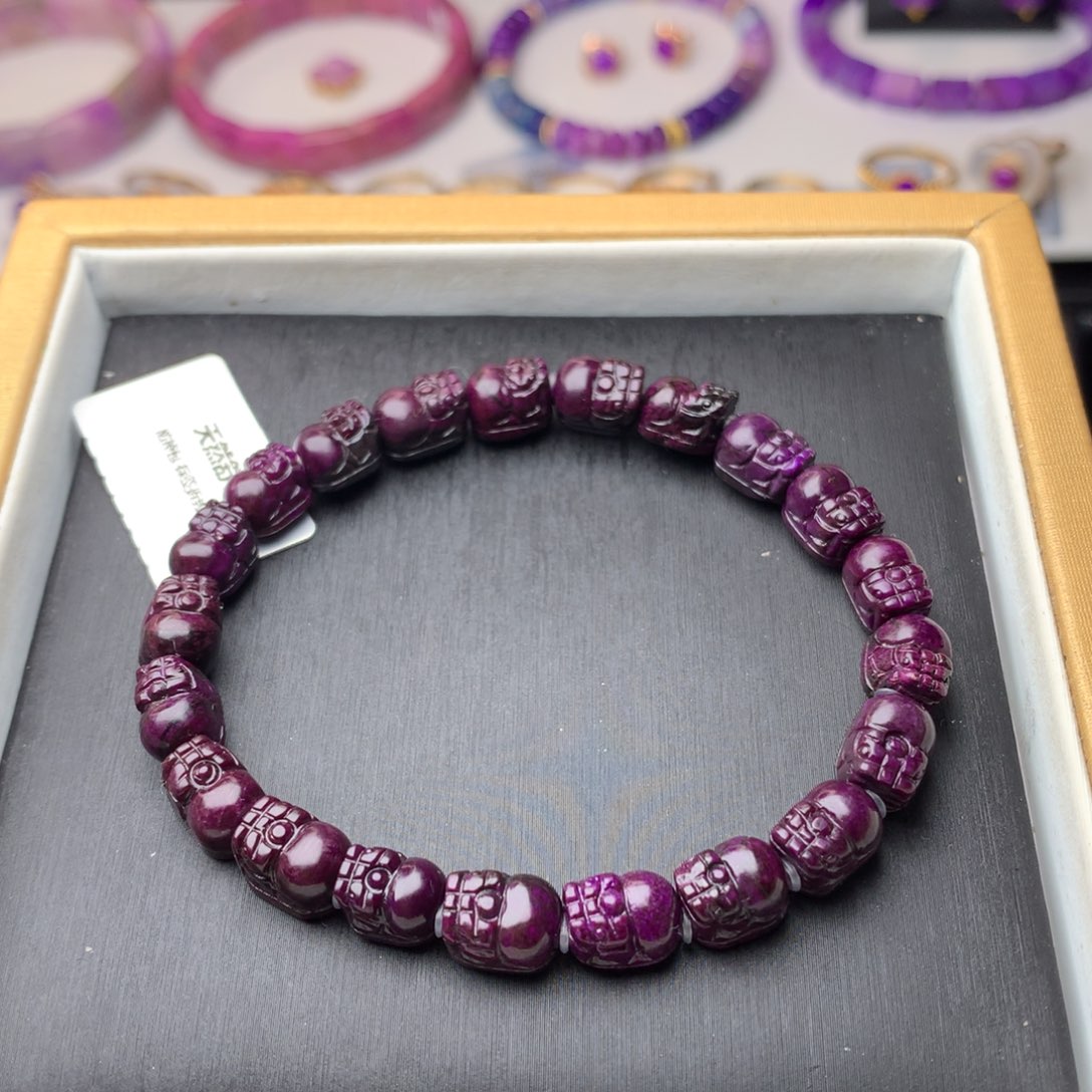 苏纪石（舒俱来）手链未镶嵌