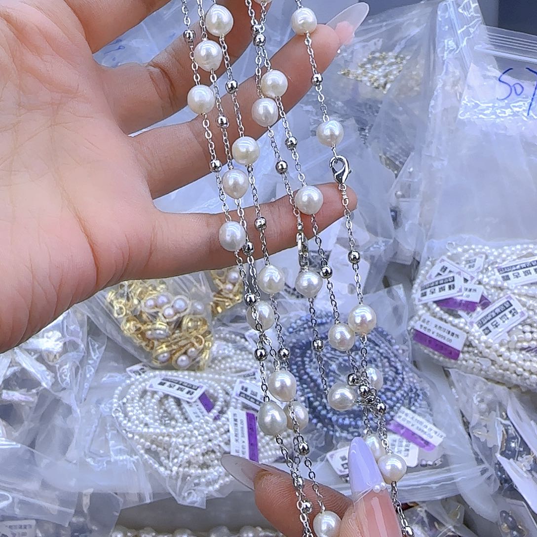 未镶嵌项链定制273淡水珍珠