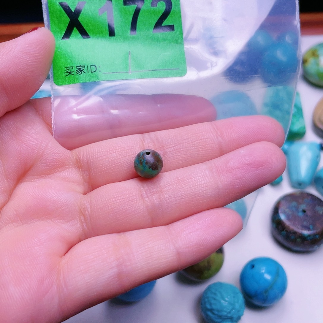 十堰原生态绿石头特色手工散珠