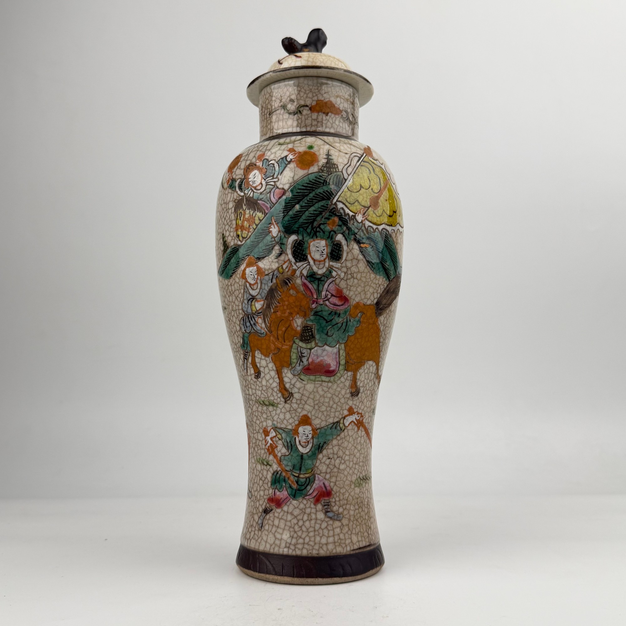 【预展链接】CY2清晚期·哥釉刀马人将军瓶