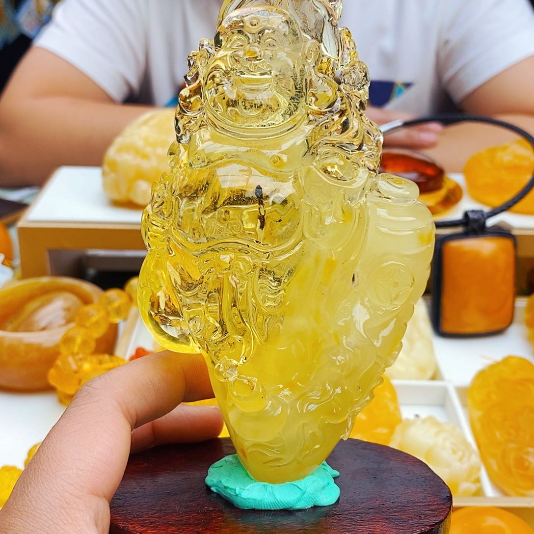 蜜蜡颈饰未镶嵌天然保真假一赔十103