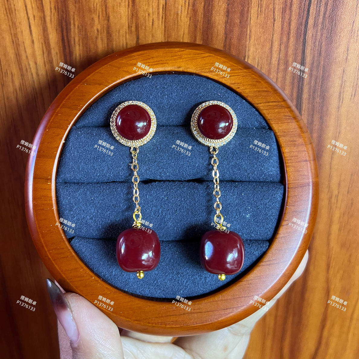 合金亚克力项链 新款长款气质复古百搭时尚