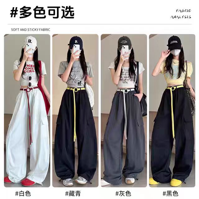 秋季时尚百搭洋气显瘦显高工装裤（008801#）
