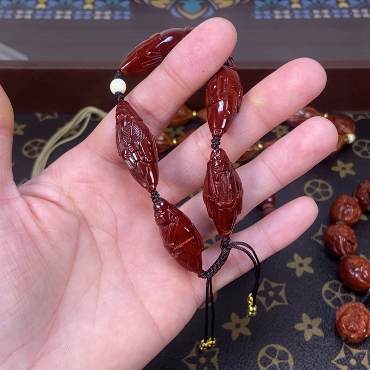 橄榄核手串/手链周泉根五福