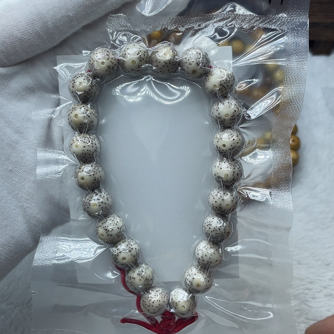 星月菩提手串原生态石玉11圆月朗星稀手持