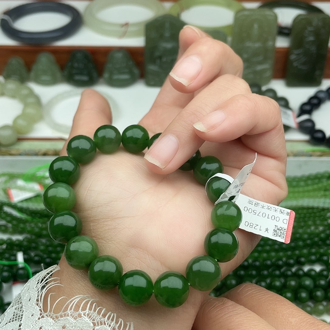 和田玉手串未镶嵌