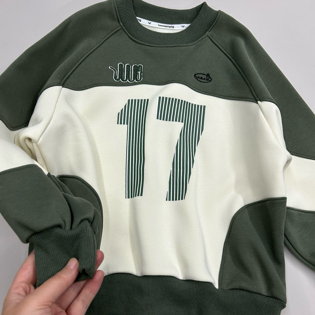 霖霖小猪 冬季一体绒卫衣 99587