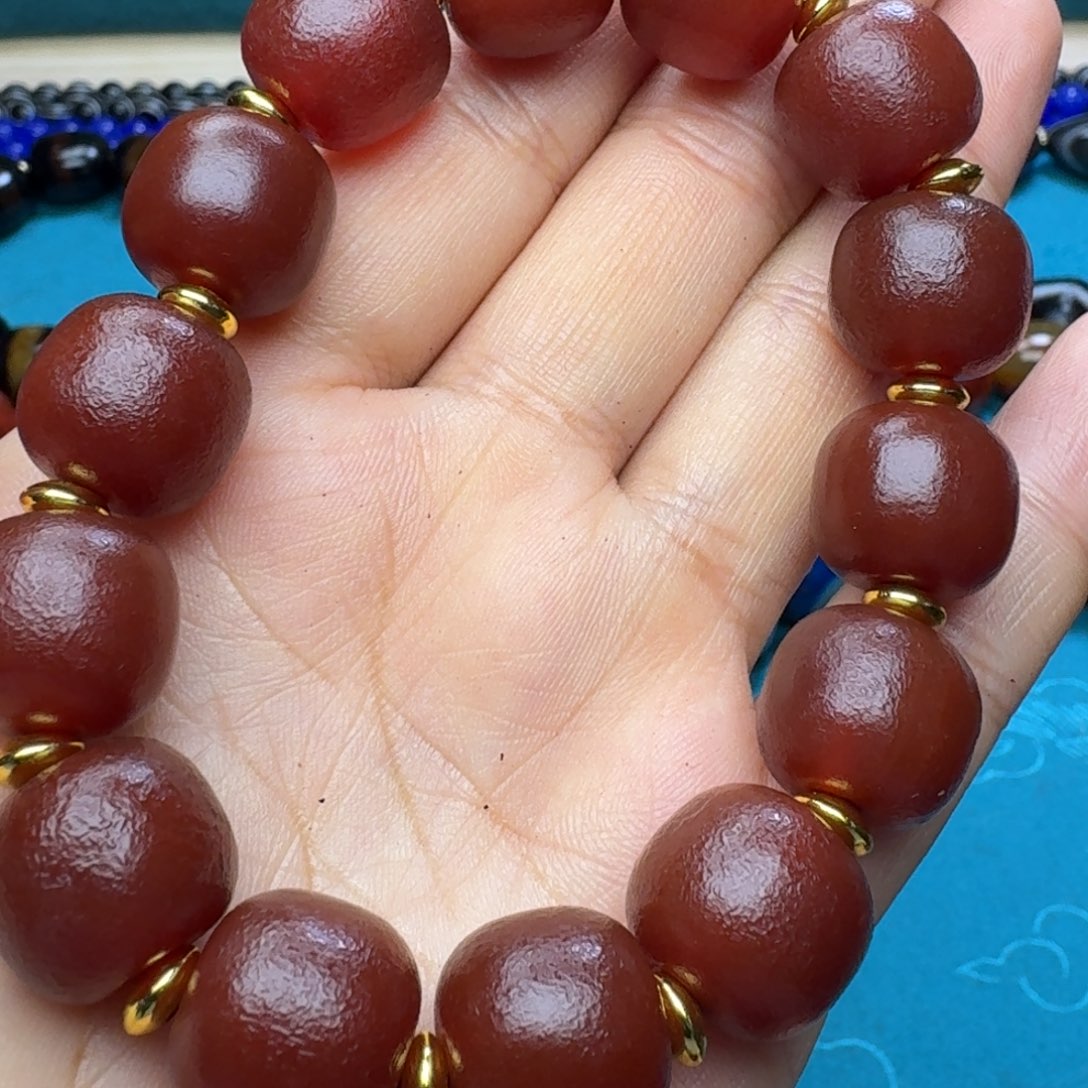 玛瑙/玉髓未镶嵌项链