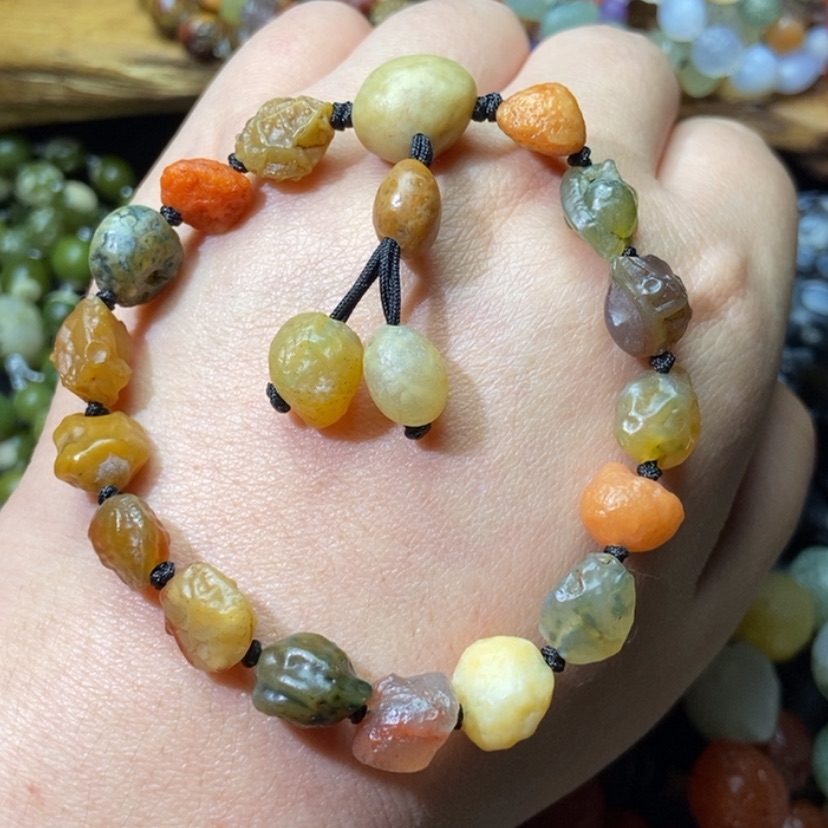 【闪购商品】合金手链玛瑙/玉髓