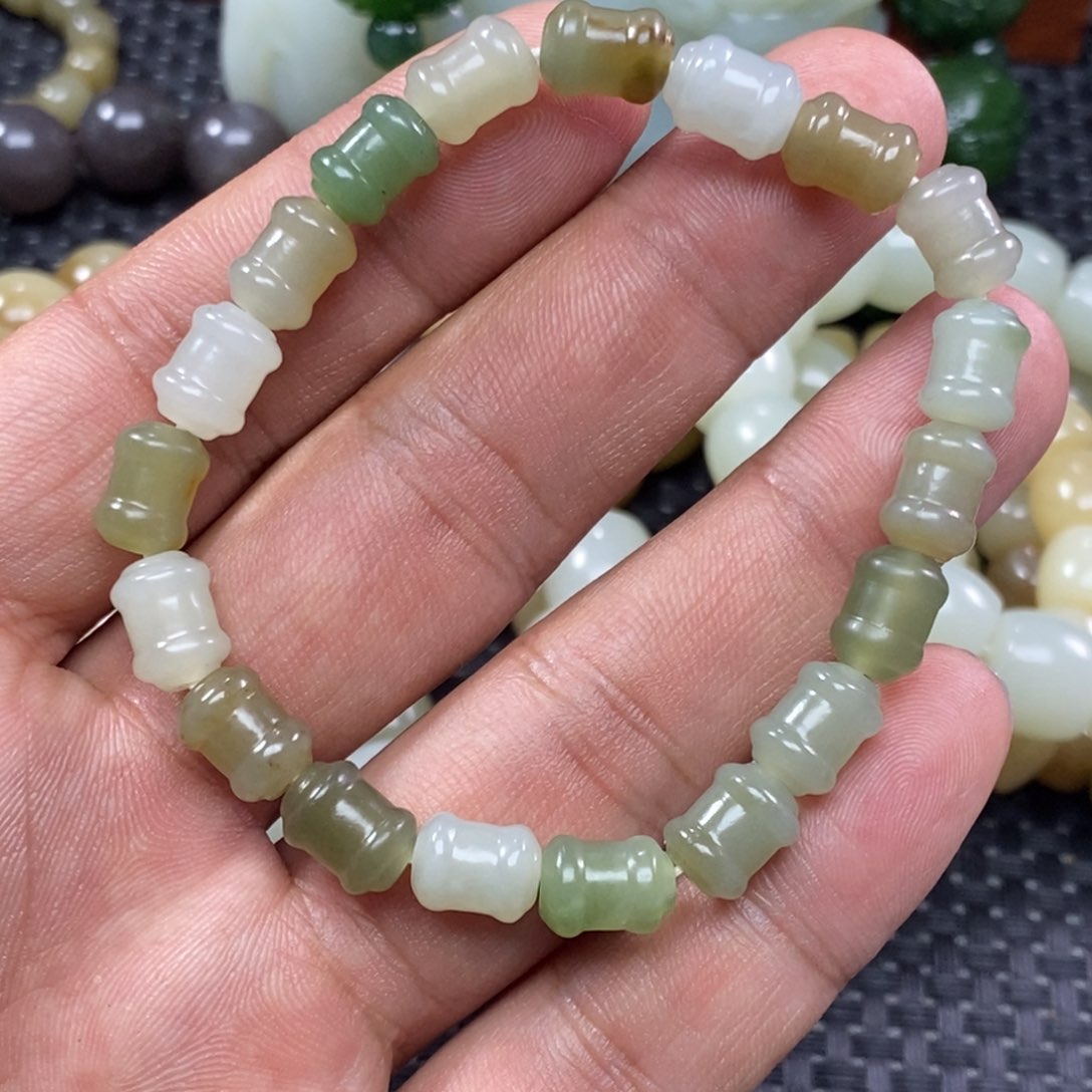 和田玉手链未镶嵌