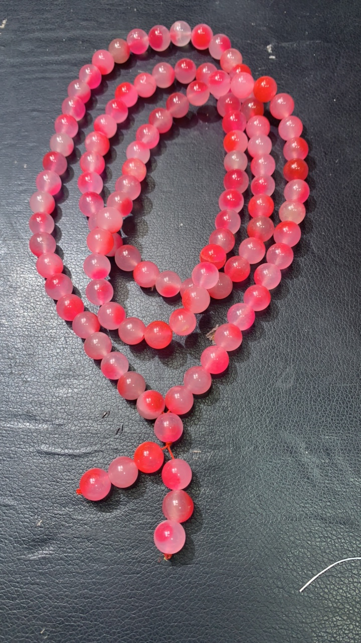 D  862  卡13  冰飘粉108佛珠