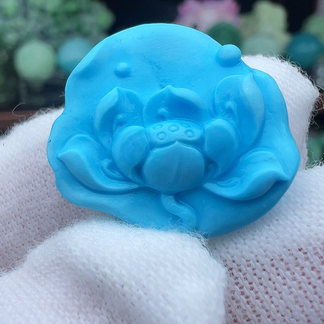 绿松石未镶嵌主播万丽