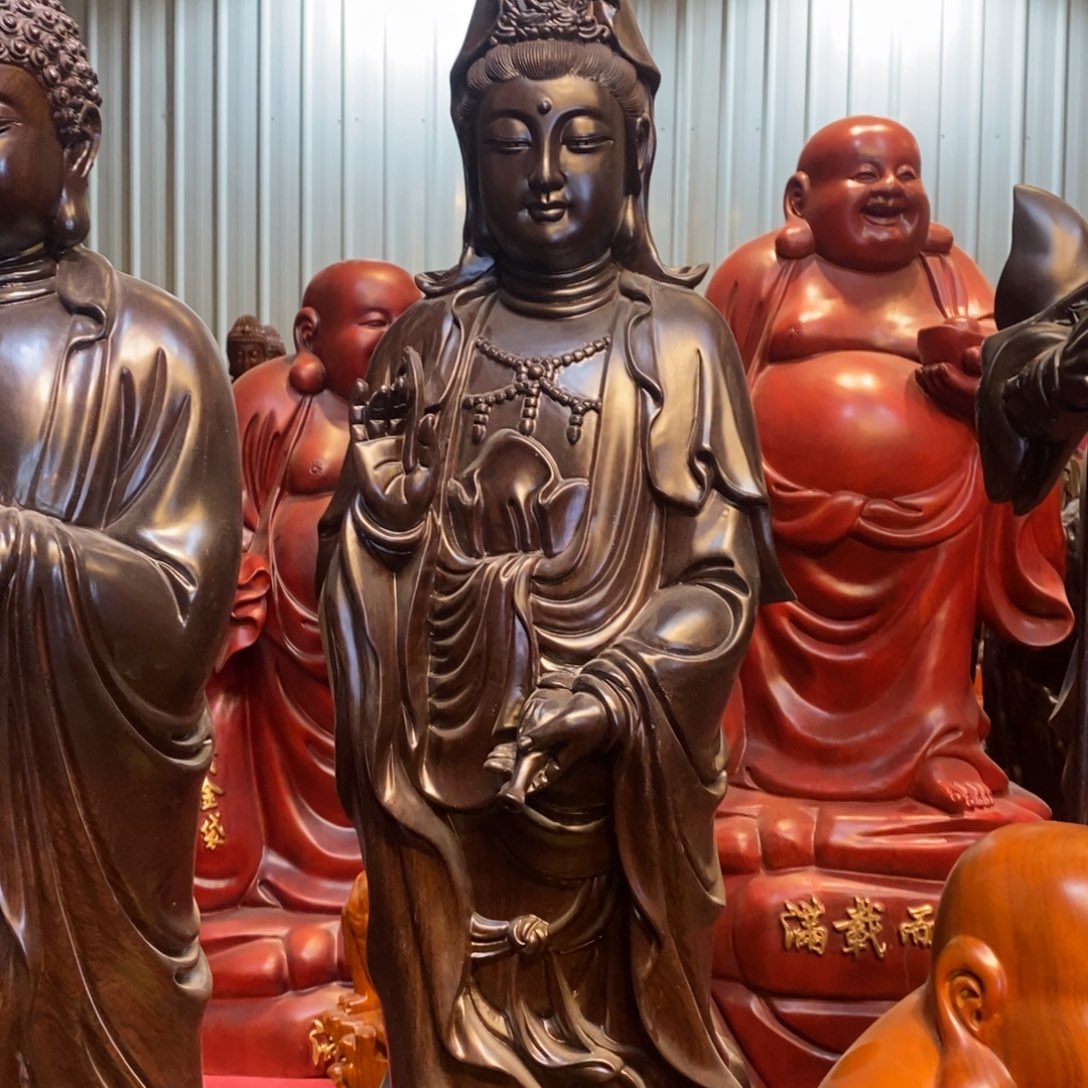 悟***人风车木（黑檀木）黑檀木一米工艺品